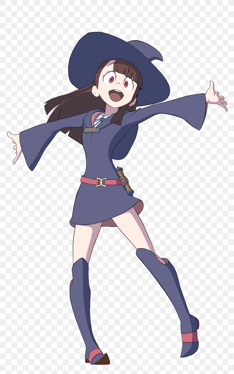Little Witch Academia: Chamber Of Time PlayStation 4 Akko Kagari Studio Trigger Sucy Manbavaran, PNG, 3125x5000px, Watercolor, Cartoon, Flower, Frame, Heart Download Free