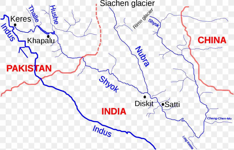 Indus River Siachen Glacier Karakoram Highway Map, PNG, 1630x1044px, Indus River, Area, Diagram, Geography, Hydrography Download Free