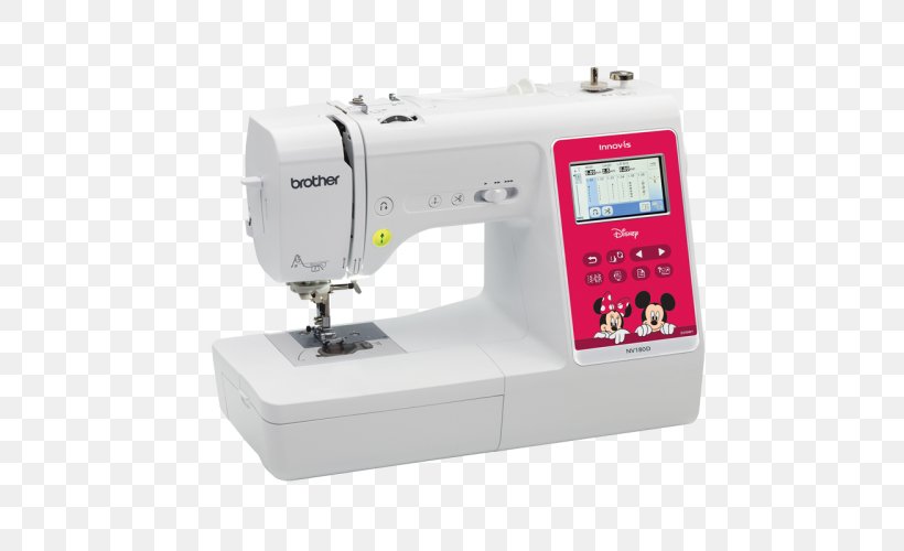 Machine Embroidery Brother Industries Sewing Quilting, PNG, 500x500px, Machine Embroidery, Bernina International, Brother Industries, Buttonhole, Embroidery Download Free