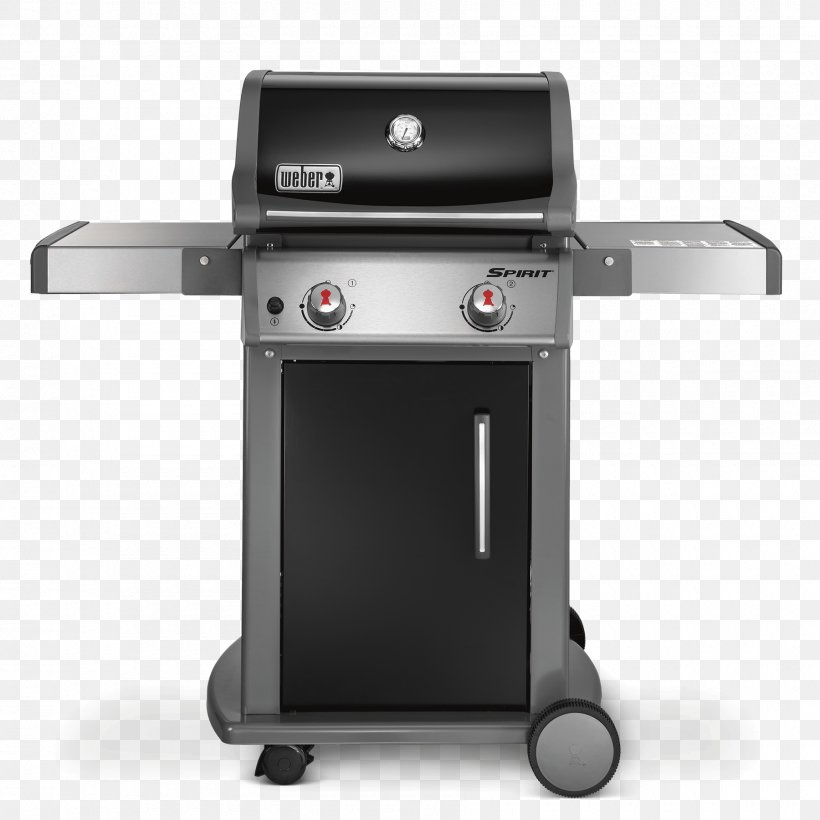 Barbecue Weber Spirit E-210 Weber-Stephen Products Natural Gas Propane, PNG, 1800x1800px, Barbecue, British Thermal Unit, Gas, Grilling, Kitchen Appliance Download Free