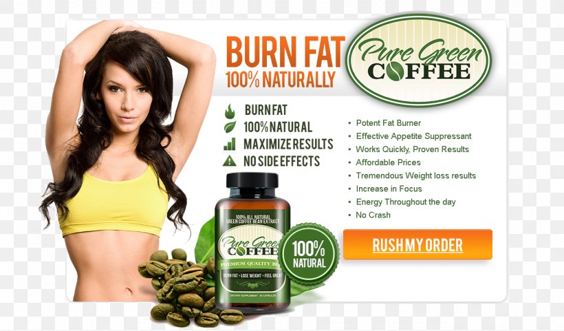 Green Coffee Extract Green Tea Coffee Bean, PNG, 1285x755px, Coffee, Advertising, Appetite, Brand, Coffee Bean Download Free