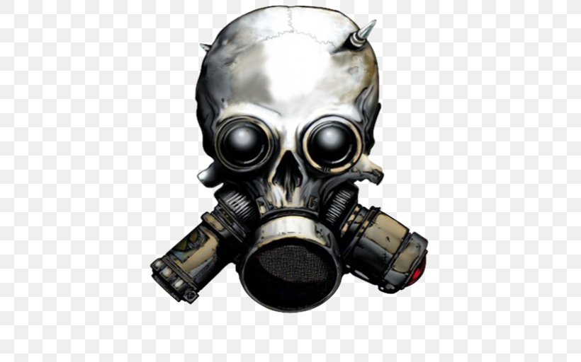 Skull Gas Mask Desktop Wallpaper, PNG, 512x512px, Skull, Bone, Gas, Gas Mask, Headgear Download Free