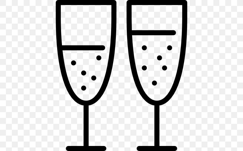 Champagne Glass Food, PNG, 512x512px, Champagne, Alcoholic Drink, Black And White, Champagne Glass, Champagne Stemware Download Free