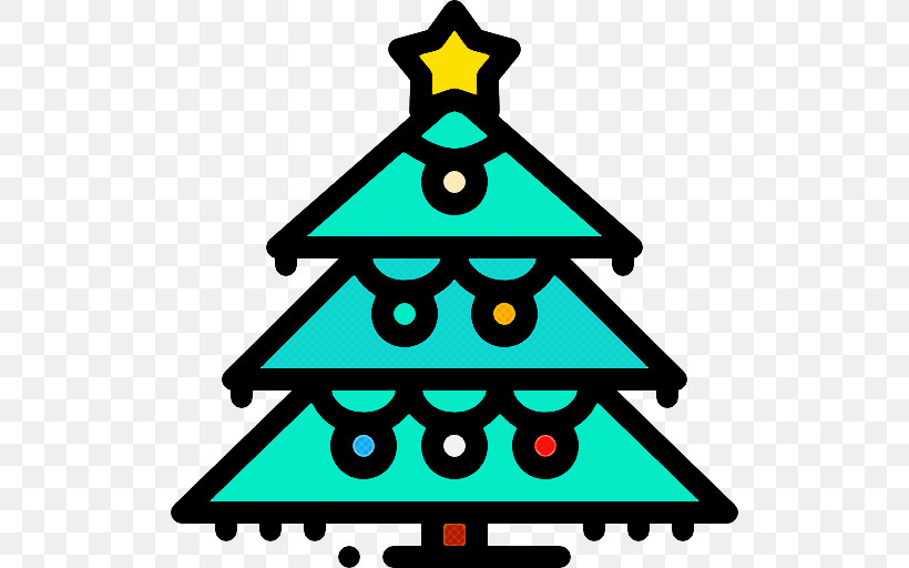 Christmas Tree, PNG, 512x512px, Line, Christmas Tree Download Free