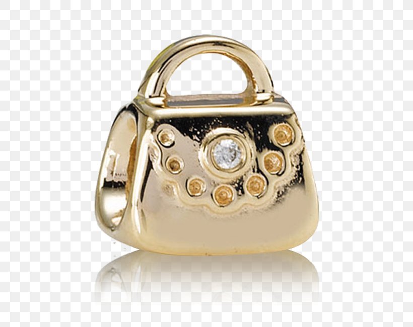 Pandora Charm Bracelet Handbag Jewellery Gold, PNG, 650x650px, Pandora, Bag, Bracelet, Charm Bracelet, Charms Pendants Download Free