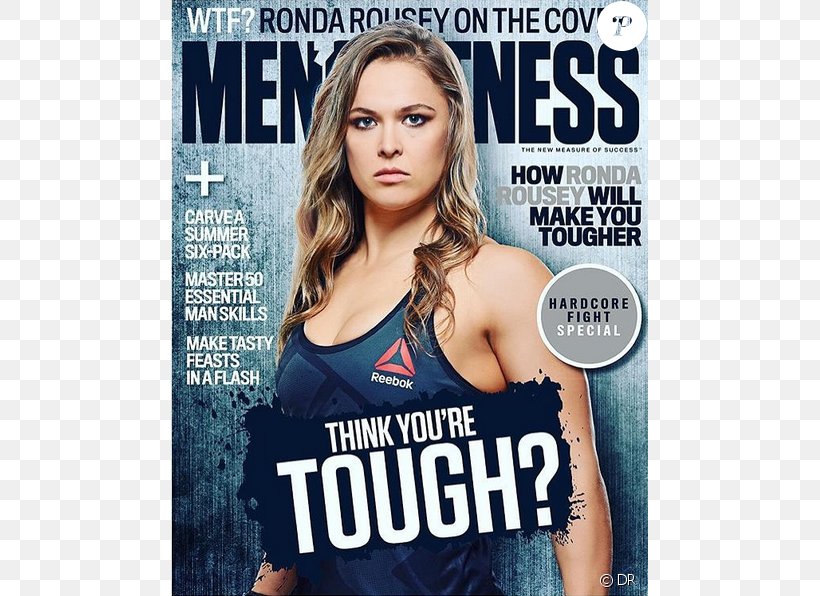 Ronda Rousey Ultimate Fighting Championship Men's Fitness Magazine Physical Fitness, PNG, 637x596px, Ronda Rousey, Author, Bantamweight, Cover Girl, Female Download Free