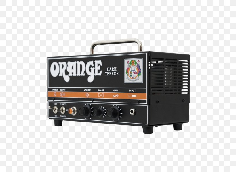 Guitar Amplifier Orange Dark Terror DA15H Electric Guitar, PNG, 600x600px, Guitar Amplifier, Amplifier, Audio, Audio Equipment, Bass Guitar Download Free
