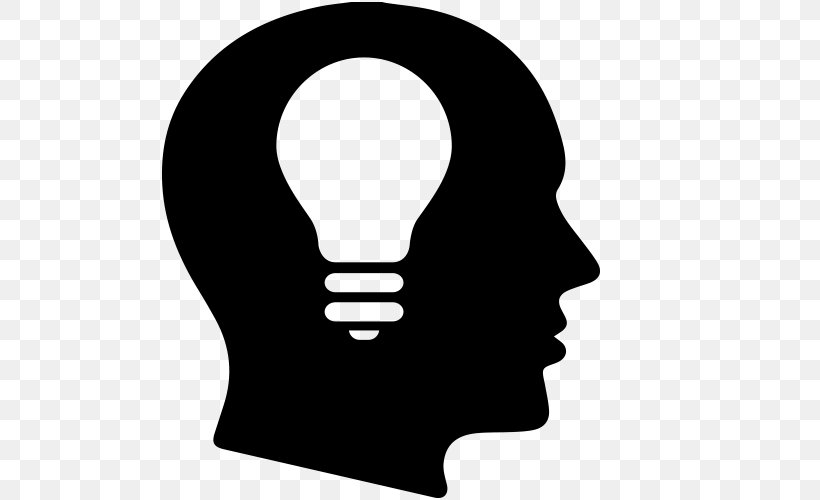 Incandescent Light Bulb Lamp Clip Art, PNG, 500x500px, Incandescent Light Bulb, Brain, Head, Human Head, Invention Download Free