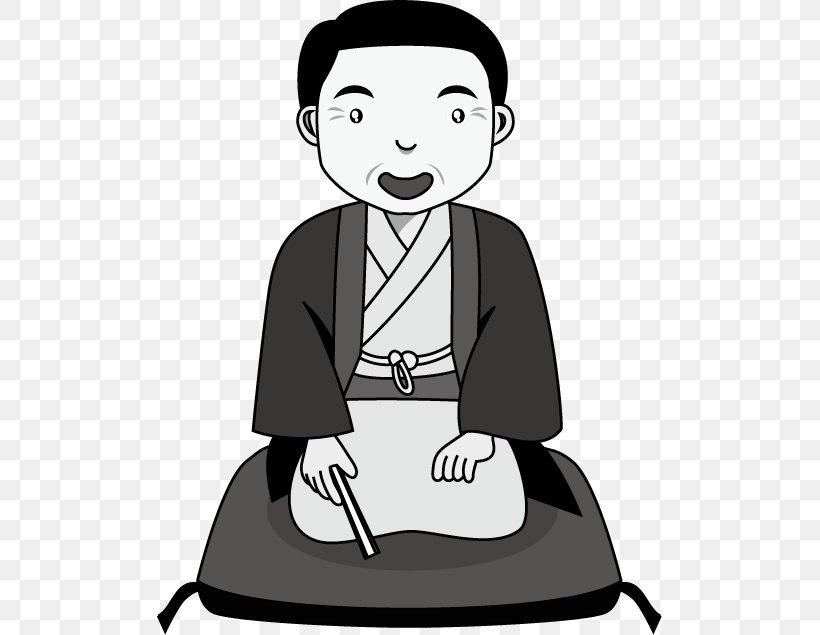 Rakugo-ka Clip Art Illustration Inaniwacho, PNG, 505x635px, Rakugo, Black And White, Blog, Communication, Finger Download Free