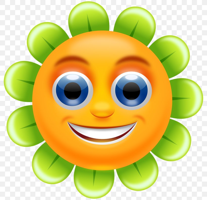 Smiley Flower Clip Art, PNG, 800x793px, Smiley, Close Up, Common Sunflower, Drawing, Emoticon Download Free