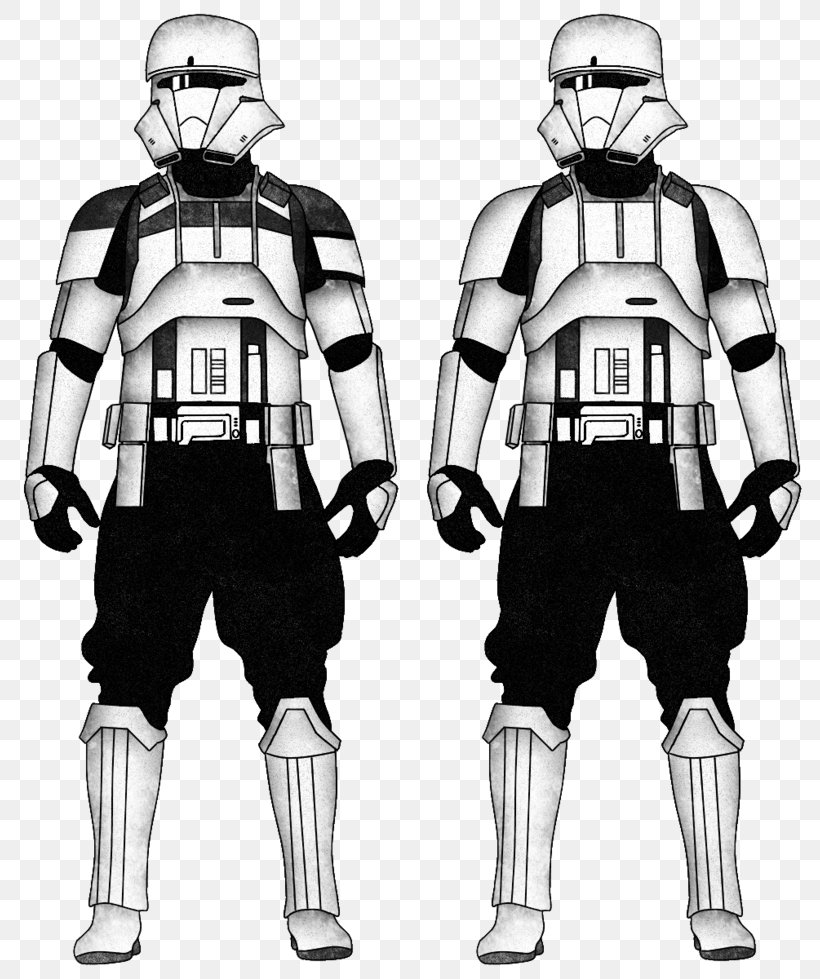 Star Wars Stormtrooper Tank Speeder Bike American Football Protective Gear, PNG, 816x979px, Star Wars, American Football Protective Gear, Armour, Baseball Equipment, Black And White Download Free