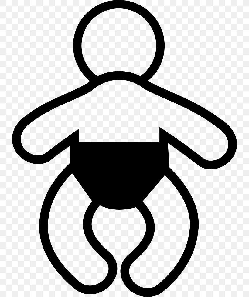 Diaper Infant Clip Art, PNG, 742x980px, Diaper, Artwork, Black, Black And White, Human Placentophagy Download Free