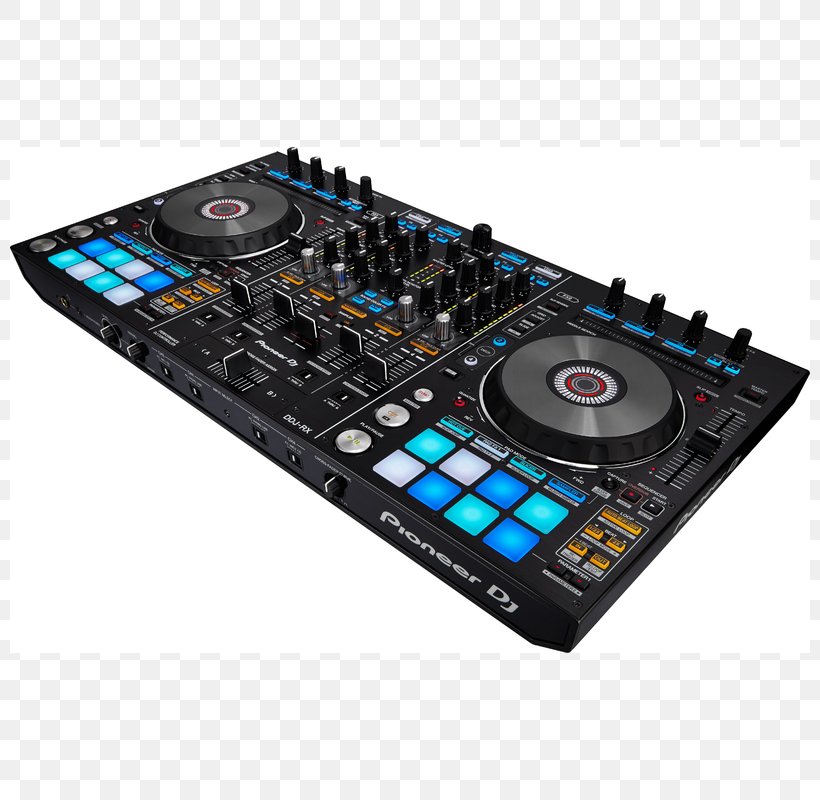 Pioneer DJ DJ Controller Pioneer DDJ-RX Disc Jockey Audio Mixers, PNG, 800x800px, Pioneer Dj, Audio, Audio Equipment, Audio Mixers, Cdj Download Free