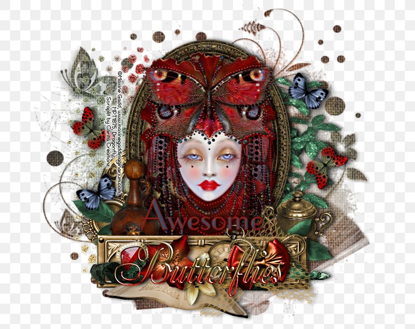 Christmas Ornament Mask, PNG, 700x650px, Christmas Ornament, Christmas, Mask Download Free