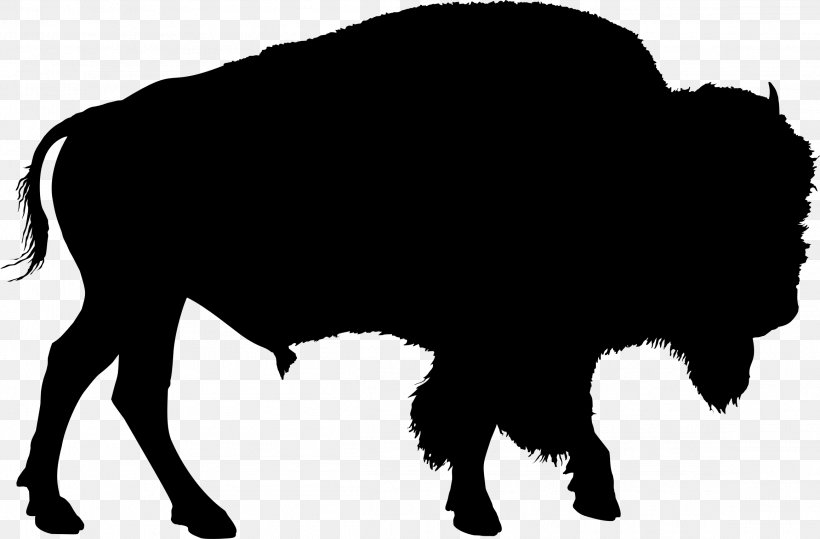 American Bison Drawing Clip Art, PNG, 2316x1524px, American Bison, Art, Bison, Black, Black And White Download Free