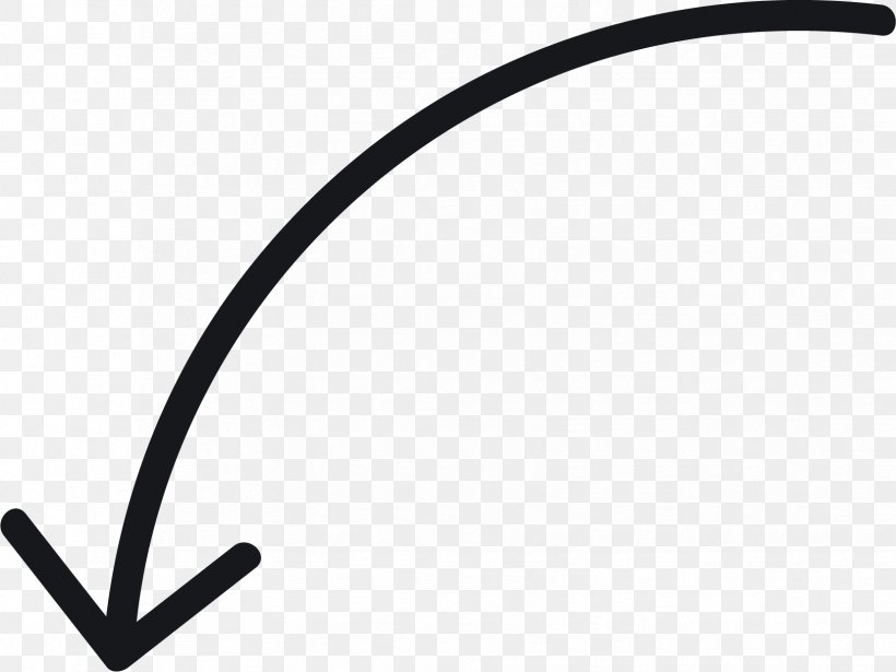 Arrow Curve, PNG, 1657x1244px, Curve, Black, Black And White, Drawing, Monochrome Download Free