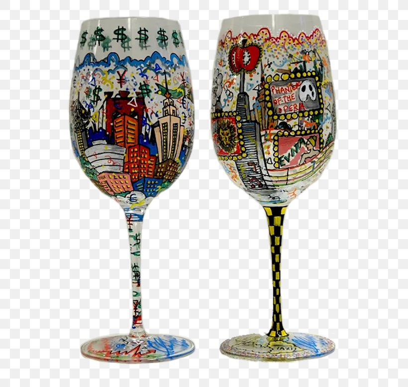 New York City Wine Glass Stemware Painting, PNG, 600x777px, New York City, Art, Champagne Glass, Champagne Stemware, Charles Fazzino Download Free