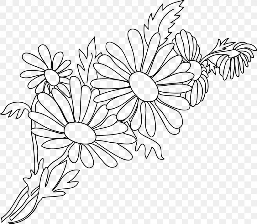 Floral Design Cut Flowers Branch /m/02csf Petal, PNG, 1600x1399px, Floral Design, Area, Artwork, Black, Black And White Download Free