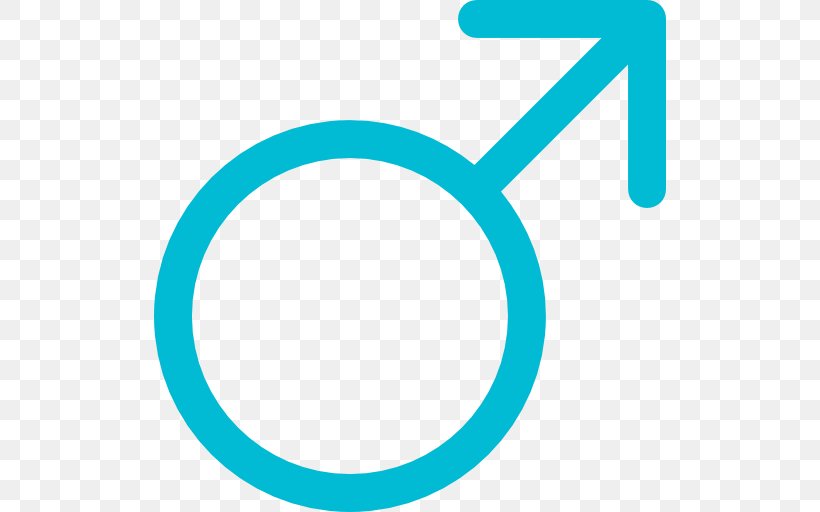 Male Gender Symbol Sign Man, PNG, 512x512px, Male, Aqua, Area, Avatar, Blue Download Free