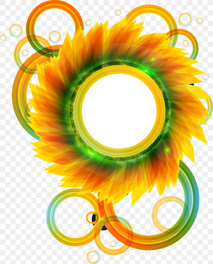 Common Sunflower Illustration, PNG, 2255x2790px, Common Sunflower, Abstraction, Flower, Orange, Sunflower Download Free