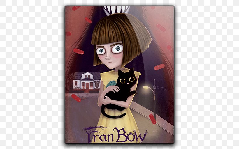 Fran Bow Chapter 3 Video Game Adventure Game Indie Game, PNG, 512x512px, Watercolor, Cartoon, Flower, Frame, Heart Download Free