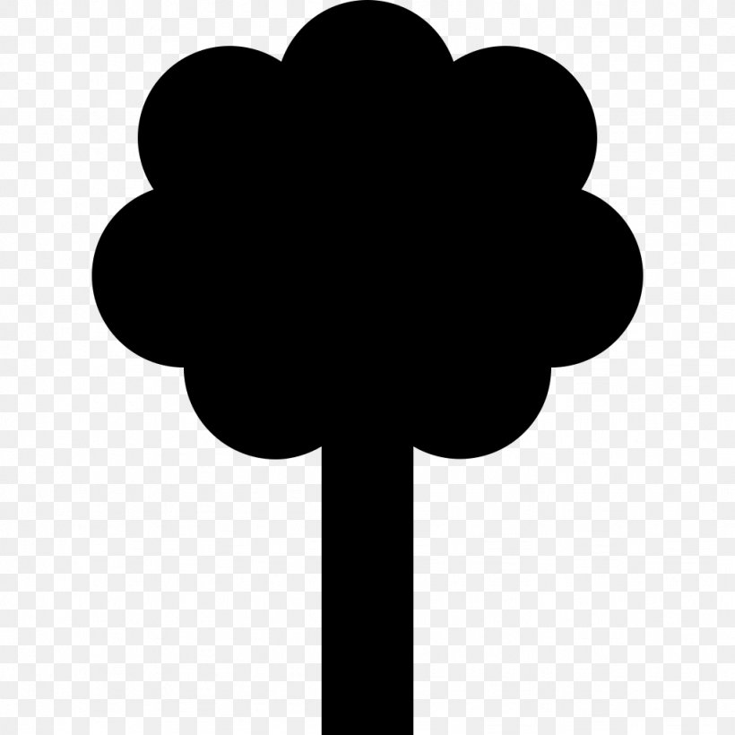 Tree Silhouette, PNG, 1024x1024px, Tree, Black And White, Icon Design, Information, Logo Download Free