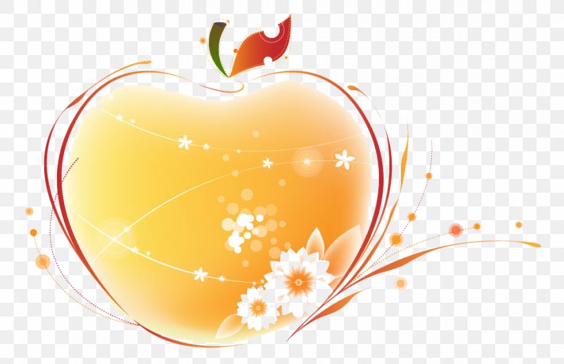 Download, PNG, 969x626px, Shape, Apple, Curve, Fruit, Heart Download Free