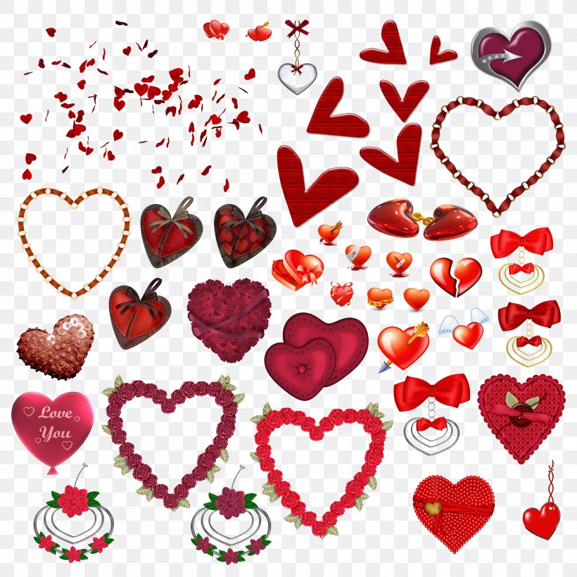 Heart Clip Art Portable Network Graphics Valentine's Day Fotor, PNG, 2800x2800px, Watercolor, Cartoon, Flower, Frame, Heart Download Free