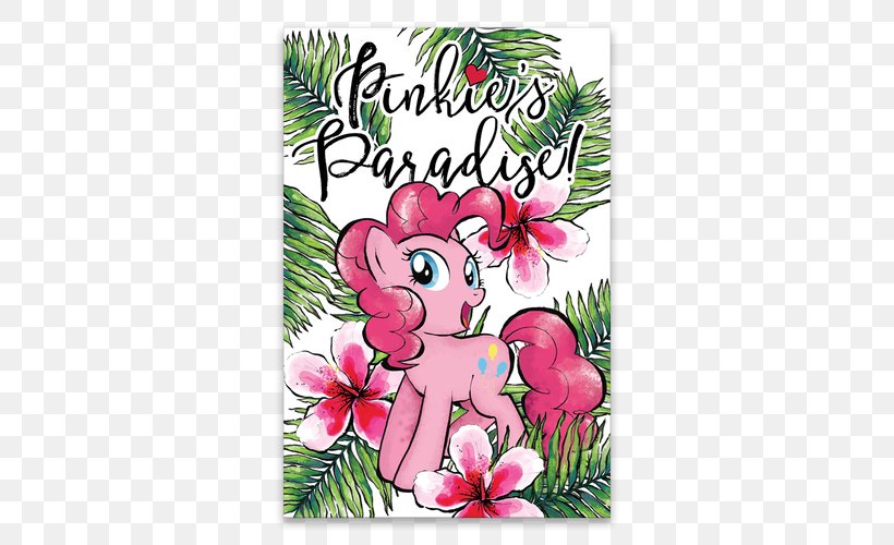 Pinkie Pie My Little Pony Fluttershy Art, PNG, 500x500px, Pinkie Pie, Art, Canvas, Cartoon, Fictional Character Download Free
