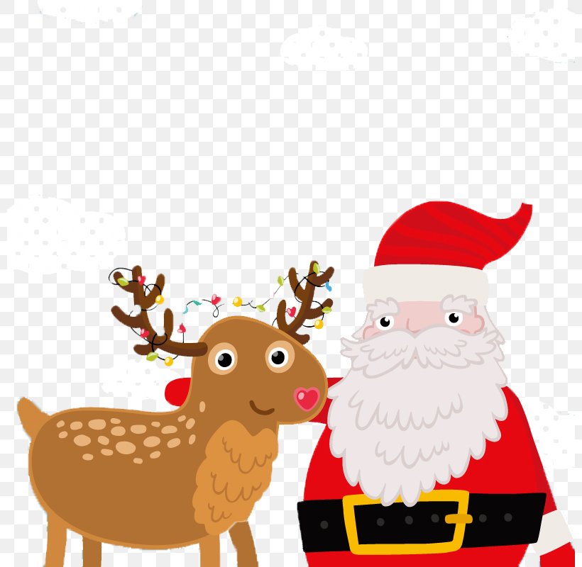 Rudolph Santa Claus Reindeer Christmas, PNG, 800x800px, Rudolph, Art, Christmas, Christmas Card, Christmas Decoration Download Free