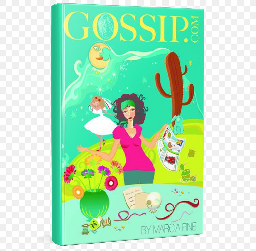 Gossip.com Illustration Poster Cartoon Clip Art, PNG, 600x805px, Poster, Area, Art, Cartoon, Fictional Character Download Free