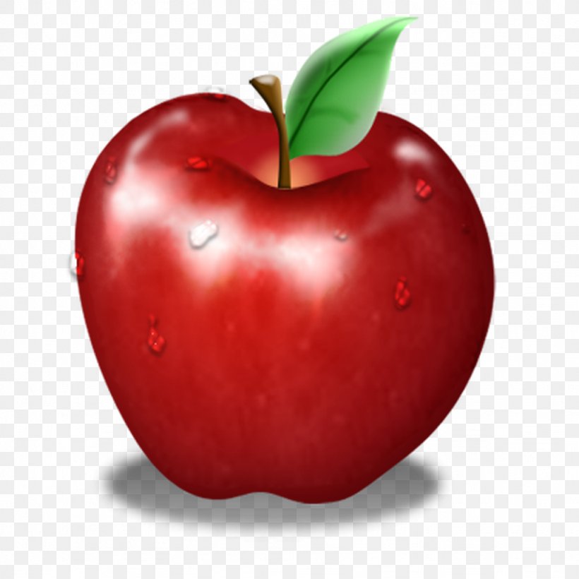 Apple Fruit Clip Art, PNG, 1024x1024px, Apple, Accessory Fruit, Acerola, Acerola Family, Diet Food Download Free