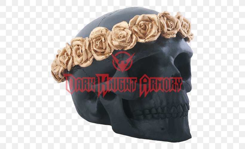 Headpiece Skull Flower, PNG, 500x500px, Headpiece, Fashion Accessory, Flower, Hair Accessory, Headgear Download Free