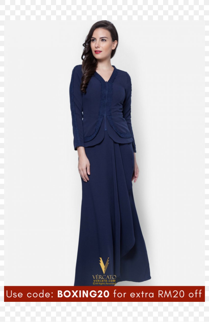 Robe Dress Baju Kurung Navy Blue, PNG, 788x1261px, Robe, Baju Kurung, Baju Melayu, Blue, Clothing Download Free