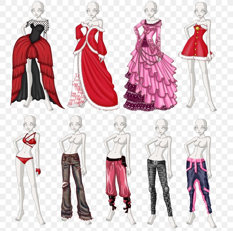 Costume Design Dress Clothing Drawing, PNG, 757x811px, Watercolor, Cartoon, Flower, Frame, Heart Download Free