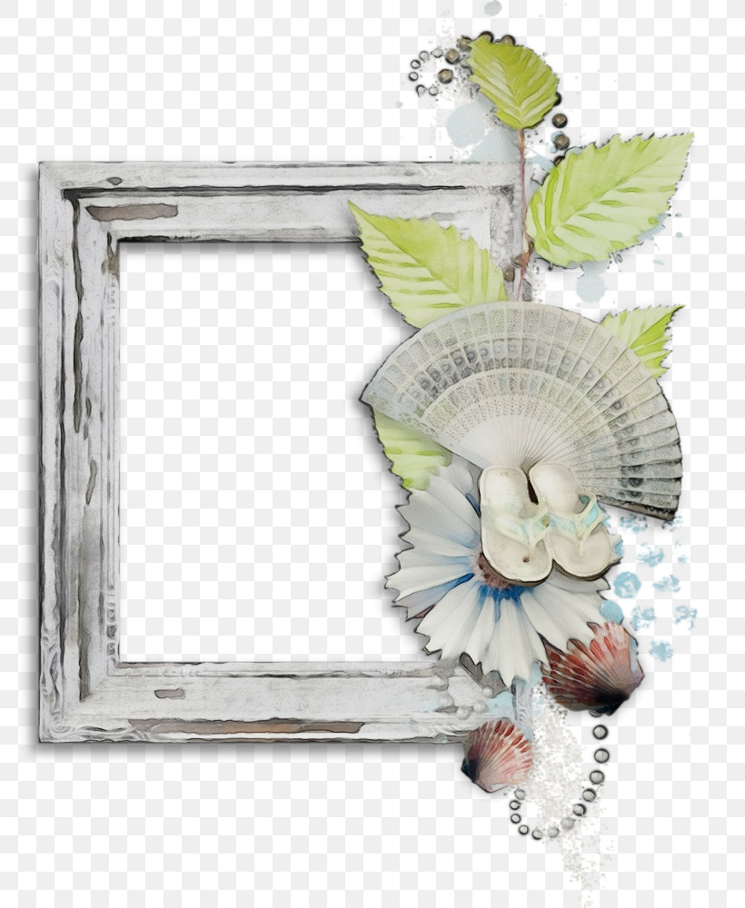 Picture Frame, PNG, 775x1000px, Watercolor, Floral Design, Paint, Picture Frame, Wet Ink Download Free