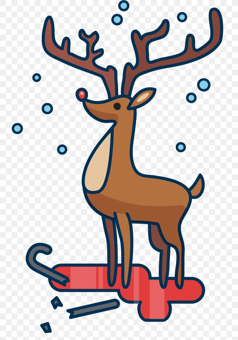 Reindeer Clip Art Image Free Content, PNG, 760x1171px, Reindeer, Animal Figure, Art, Cartoon, Christmas Day Download Free
