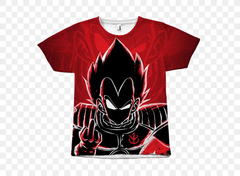 T-shirt Hoodie Goku All Over Print, PNG, 600x600px, Tshirt, All Over Print, Brand, Clothing, Clothing Sizes Download Free