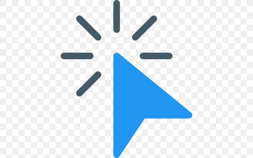 Computer Mouse Pointer Cursor, PNG, 512x512px, Computer Mouse, Button, Computer Monitors, Cursor, Electric Blue Download Free