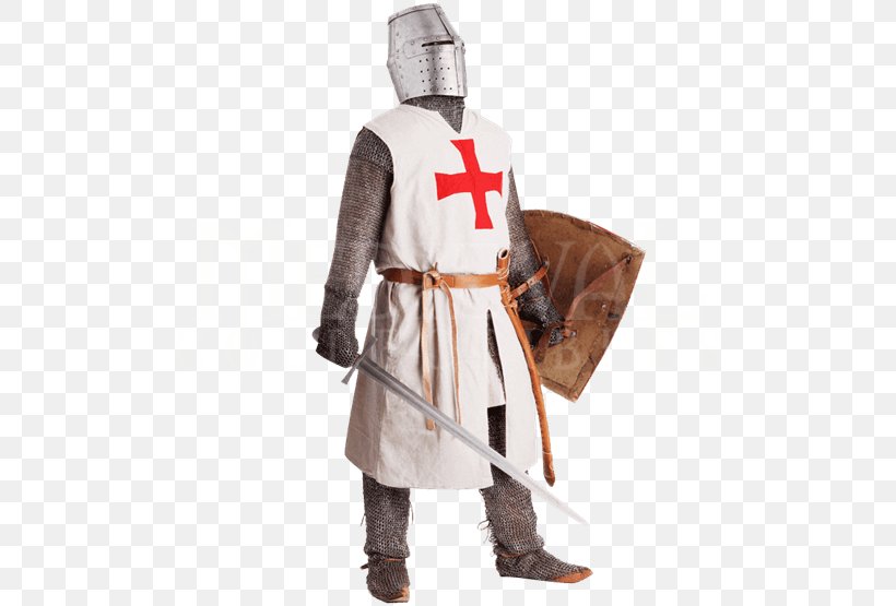 Knights Templar Surcoat Crusades Middle Ages, PNG, 555x555px, Knight, Armour, Clothing, Costume, Costume Design Download Free