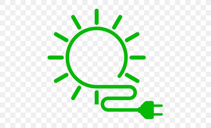 Renewable Energy Solar Energy Solar Power Clean Technology, PNG, 500x500px, Renewable Energy, Alternative Energy, Area, Brand, Clean Technology Download Free