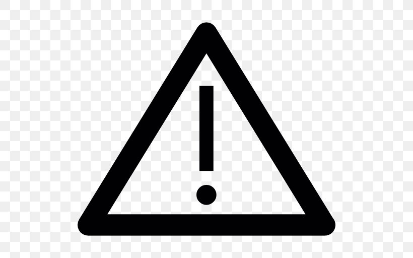 Warning Sign, PNG, 512x512px, Warning Sign, Area, Exclamation Mark, Hazard, Number Download Free
