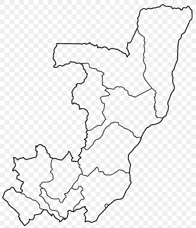 Democratic Republic Of The Congo Blank Map Map Collection, PNG, 2000x2321px, Democratic Republic Of The Congo, Arabic Wikipedia, Area, Black, Black And White Download Free