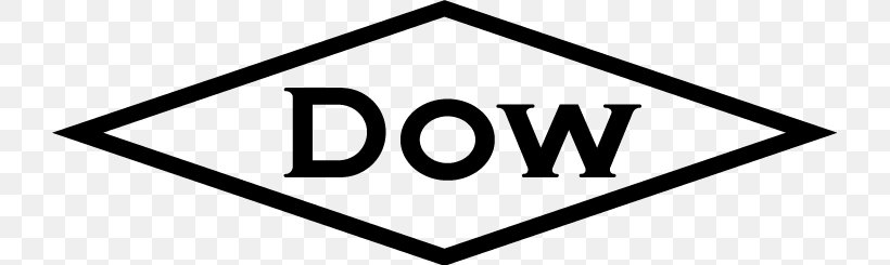 Dow Jones Industrial Average Logo Dow Chemical Company, PNG, 723x245px, Dow Jones Industrial Average, Area, Black, Black And White, Brand Download Free