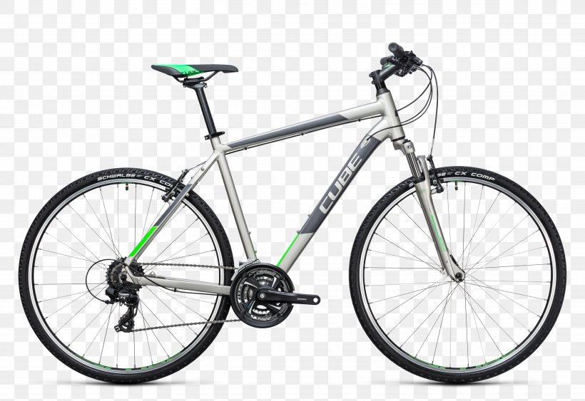 Hybrid Bicycle Cube Bikes Electric Bicycle 2018 Audi A4 Allroad, PNG, 4800x3300px, 2018 Audi A4 Allroad, Hybrid Bicycle, Bicycle, Bicycle Accessory, Bicycle Drivetrain Part Download Free