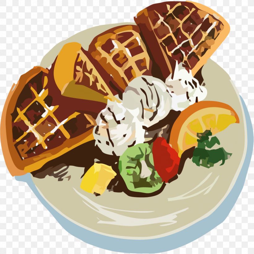 Ice Cream Belgian Waffle Cookie, PNG, 1004x1004px, Ice Cream, Belgian Waffle, Biscuit, Breakfast, Cookie Download Free