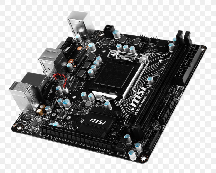 Intel MSI B150I Gaming Pro AC LGA 1151 DDR4 SDRAM Motherboard, PNG, 1024x819px, Intel, Asus B150i Pro Gamingaura, Computer Component, Computer Cooling, Computer Hardware Download Free