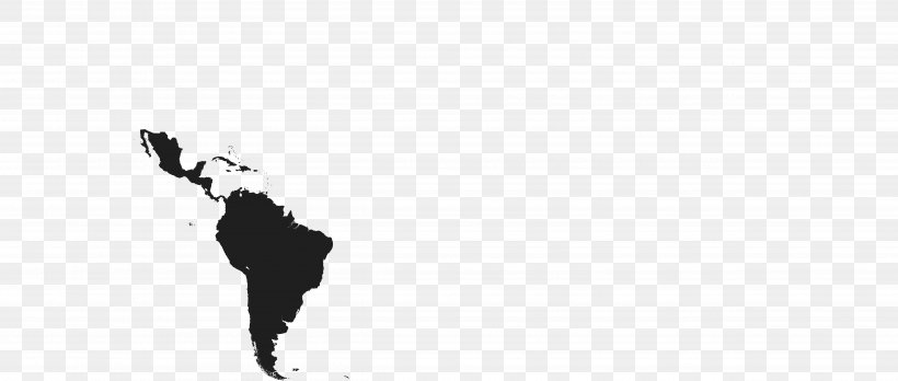 Latin America Caribbean South America Silhouette, PNG, 4998x2124px, Latin America, Americas, Arm, Black, Black And White Download Free