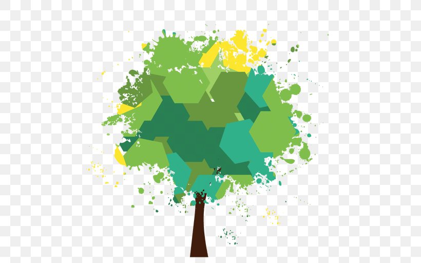 Tree Hexagon Desktop Wallpaper, PNG, 512x512px, Tree, Color, Drawing, Flora, Grass Download Free
