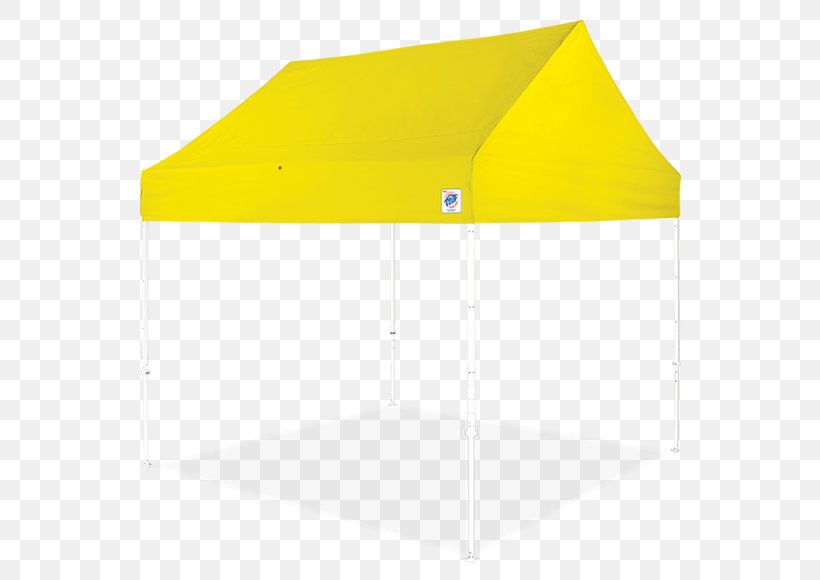 Canopy Shade Line Angle, PNG, 580x580px, Canopy, Shade, Table, Tent, Yellow Download Free